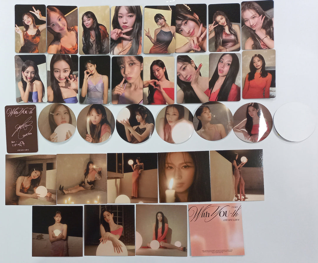 TWICE "With YOU-th" Mini 13th - Official Photocard [Digipack Ver.] [24.2.27] - HALLYUSUPERSTORE
