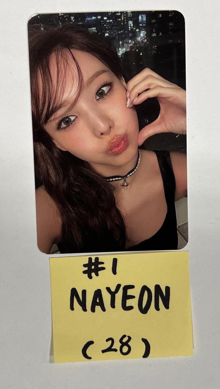 TWICE "With YOU-th" Mini 13th - Official Photocard [nayeon, jeongyeon, momo, sana] [24.2.27] - HALLYUSUPERSTORE
