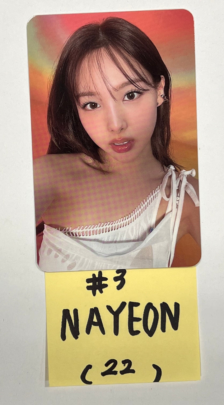TWICE "With YOU-th" Mini 13th - Official Photocard [nayeon, jeongyeon, momo, sana] [24.2.27] - HALLYUSUPERSTORE