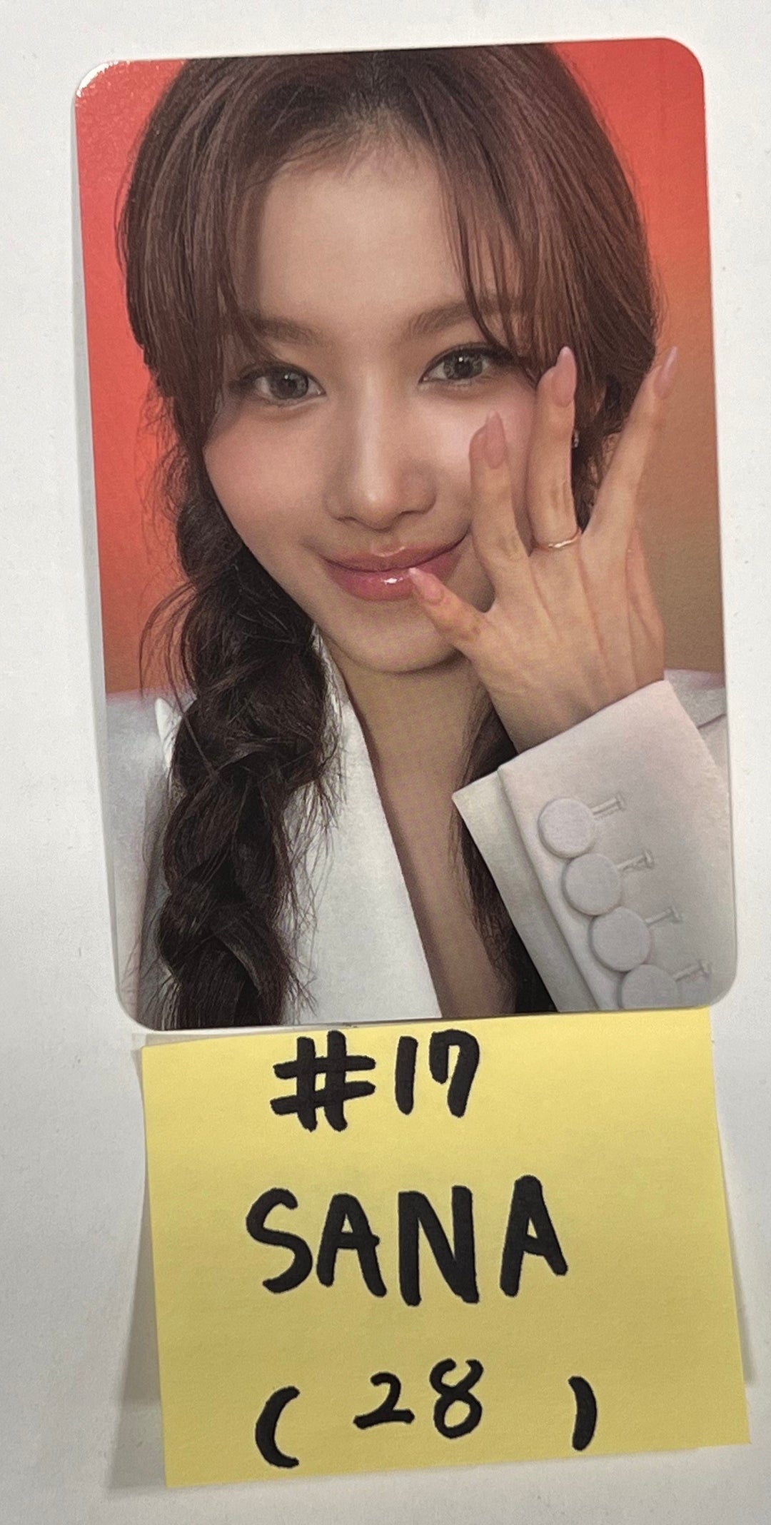 TWICE "With YOU-th" Mini 13th - Official Photocard [nayeon, jeongyeon, momo, sana] [24.2.27] - HALLYUSUPERSTORE