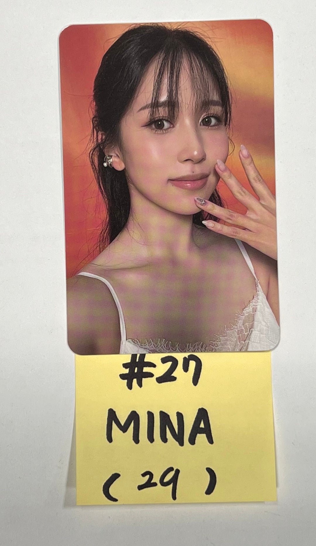 TWICE "With YOU-th" Mini 13th - Official Photocard [Jihyo, Mina, Dahyun, Chaeyoung, Tzuyu] [24.2.27] - HALLYUSUPERSTORE