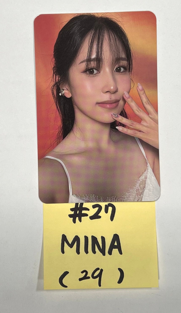 TWICE "With YOU-th" Mini 13th - Official Photocard [Jihyo, Mina, Dahyun, Chaeyoung, Tzuyu] [24.2.27] - HALLYUSUPERSTORE