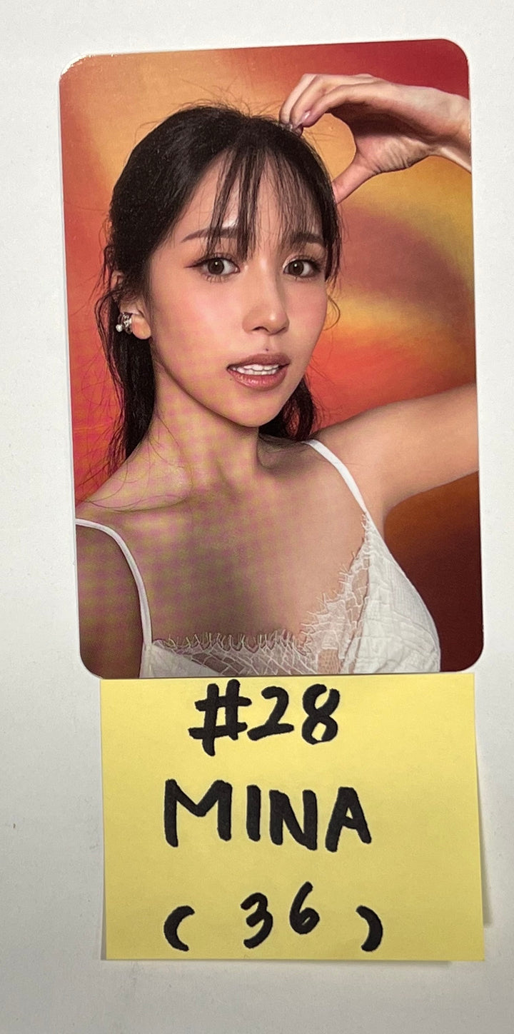 TWICE "With YOU-th" Mini 13th - Official Photocard [Jihyo, Mina, Dahyun, Chaeyoung, Tzuyu] [24.2.27] - HALLYUSUPERSTORE
