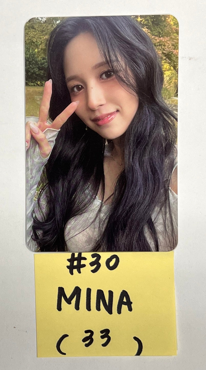 TWICE "With YOU-th" Mini 13th - Official Photocard [Jihyo, Mina, Dahyun, Chaeyoung, Tzuyu] [24.2.27] - HALLYUSUPERSTORE