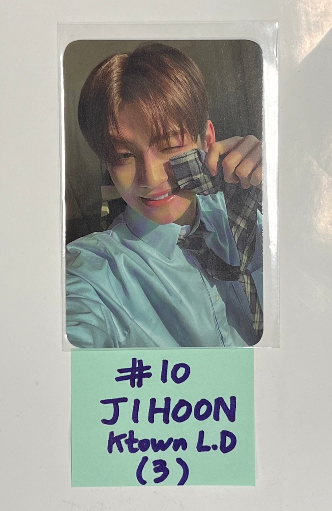 TWS "Sparkling Blue" 1st Mini - Ktown4U Lucky Draw Event Photocard [24.2.28] - HALLYUSUPERSTORE
