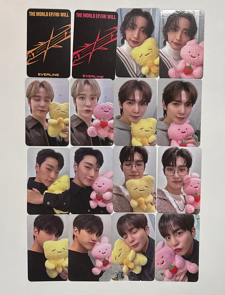 ATEEZ "THE WORLD EP.FIN : WILL" - Everline Lucky Draw Event Photocard Round 2 [24.2.28] - HALLYUSUPERSTORE