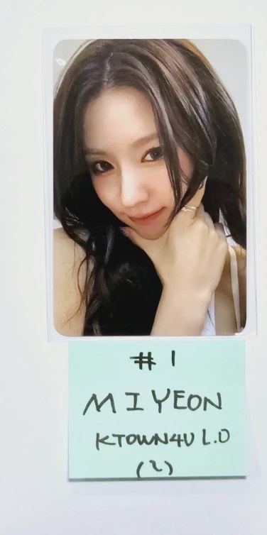 (g) I-DLE "2" 2nd Full Album - Ktown4U Lucky Draw Event Photocard Round 2 [24.2.28] - HALLYUSUPERSTORE