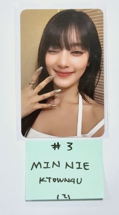 (g) I-DLE "2" 2nd Full Album - Ktown4U Lucky Draw Event Photocard Round 2 [24.2.28] - HALLYUSUPERSTORE