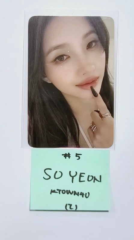 (g) I-DLE "2" 2nd Full Album - Ktown4U Lucky Draw Event Photocard Round 2 [24.2.28] - HALLYUSUPERSTORE
