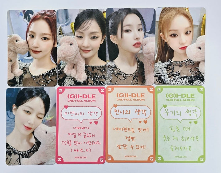 (g) I-DLE "2" 2nd Full Album - Makestar Fansign Event Photocard [Pocaalbum Ver.] [24.2.28] - HALLYUSUPERSTORE