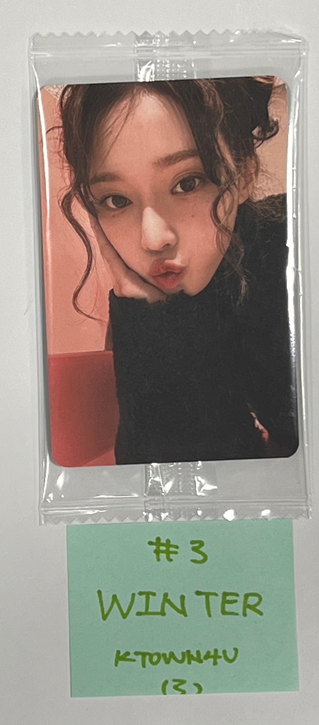 Aespa "Drama" 4th Mini - Ktown4U Fansign Event Photocard Round 2 [24.2.28] - HALLYUSUPERSTORE