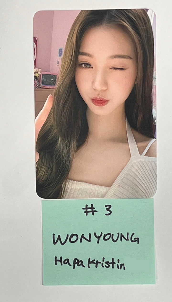 Wonyoung (Of IVE) Hapa X Jang Won Young - Hapa Kristin Event Photocards Ver.4 [24.2.28] - HALLYUSUPERSTORE
