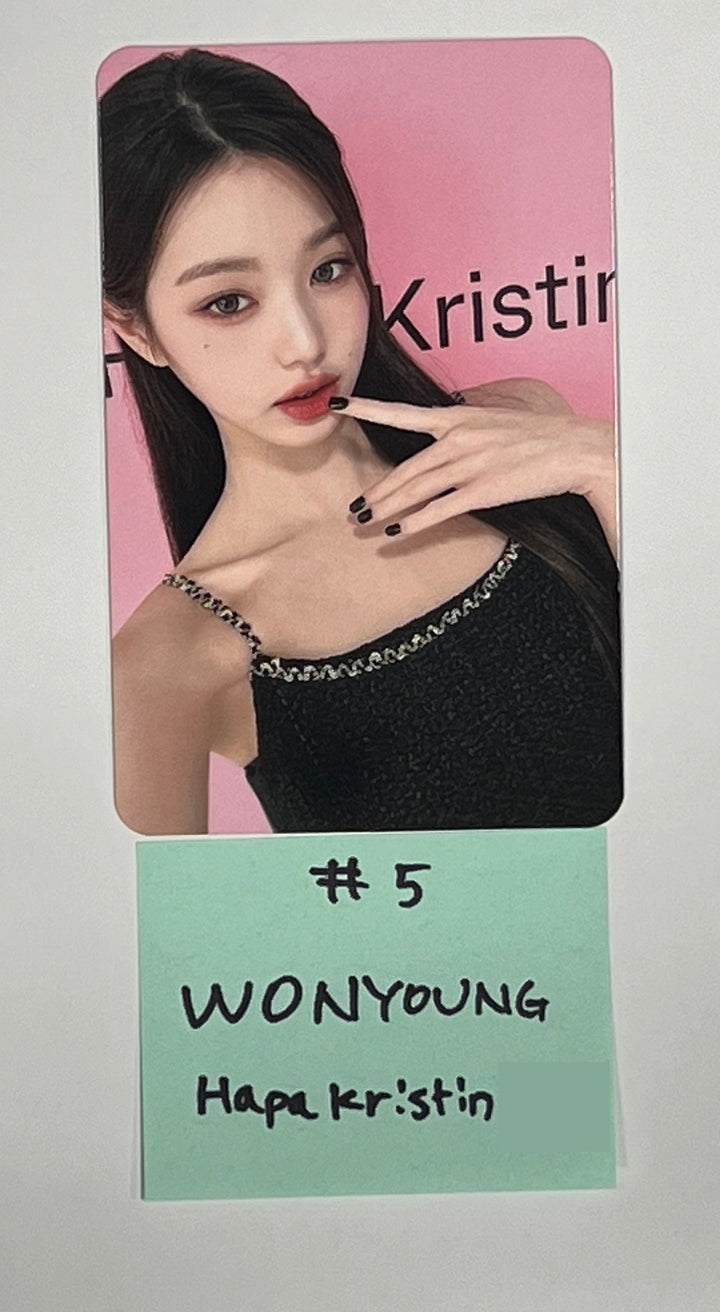 Wonyoung (Of IVE) Hapa X Jang Won Young - Hapa Kristin Event Photocards Ver.4 [24.2.28] - HALLYUSUPERSTORE