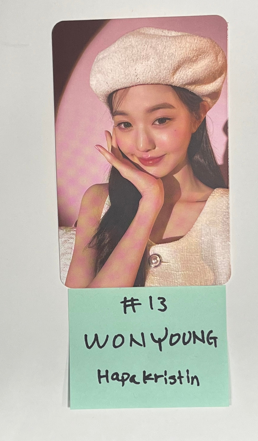 Wonyoung (Of IVE) Hapa X Jang Won Young - Hapa Kristin Event Photocards Ver.4 [24.2.28] - HALLYUSUPERSTORE
