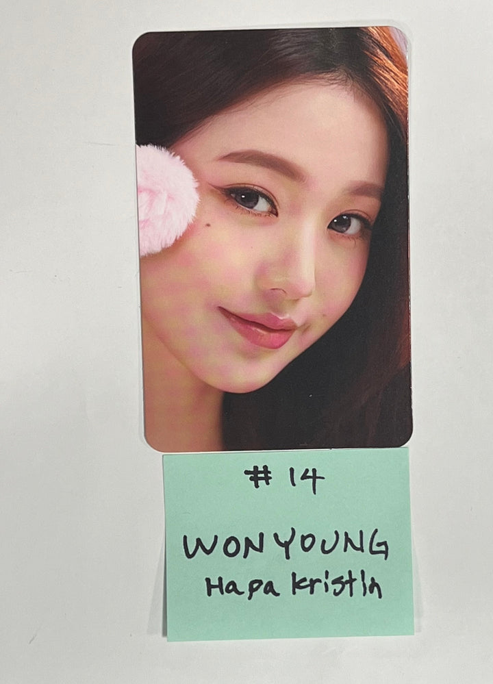 Wonyoung (Of IVE) Hapa X Jang Won Young - Hapa Kristin Event Photocards Ver.4 [24.2.28] - HALLYUSUPERSTORE