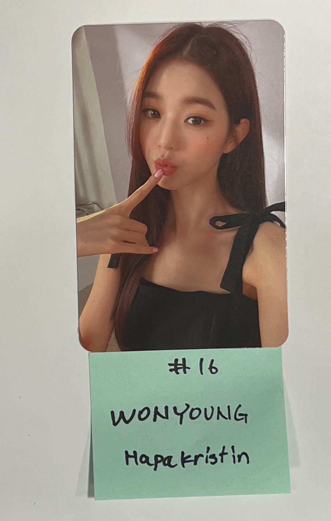 Wonyoung (Of IVE) Hapa X Jang Won Young - Hapa Kristin Event Photocards Ver.4 [24.2.28] - HALLYUSUPERSTORE