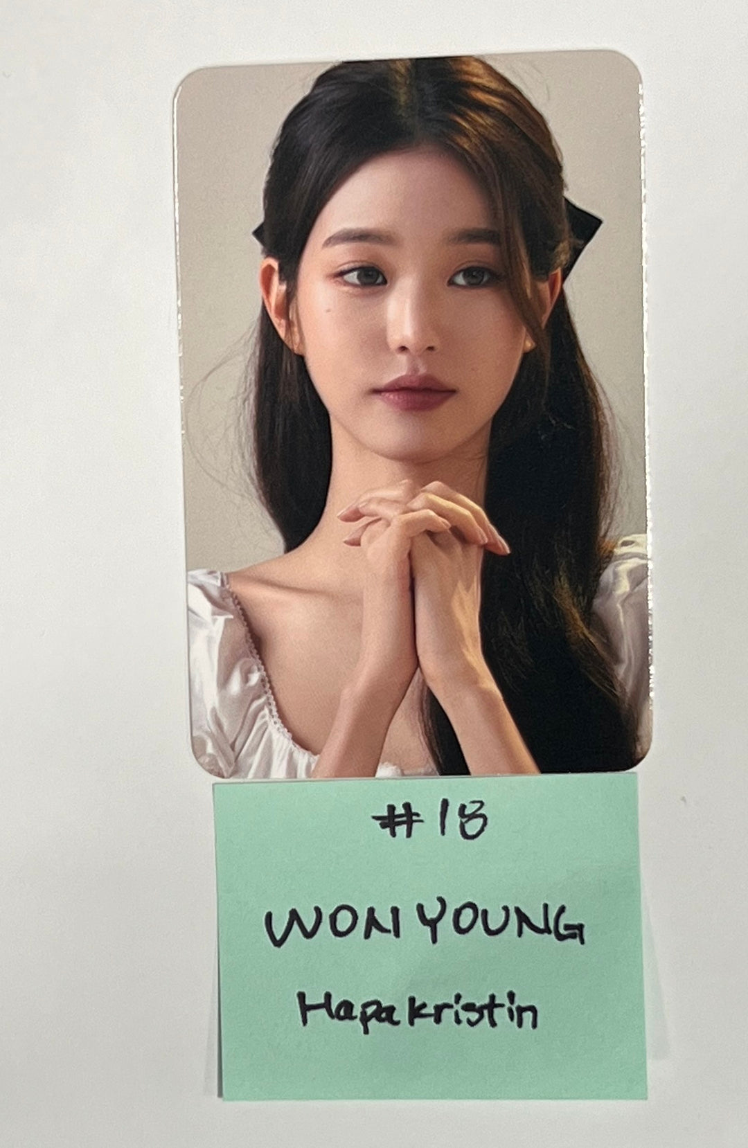 Wonyoung (Of IVE) Hapa X Jang Won Young - Hapa Kristin Event Photocards Ver.4 [24.2.28] - HALLYUSUPERSTORE