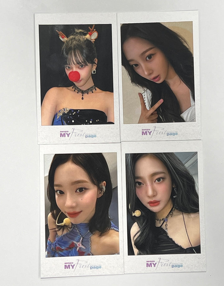 Aespa "aespa: MyFirst Page" - LOTTE CINEMA Event Polaroid Type Photocard [24.2.28] - HALLYUSUPERSTORE