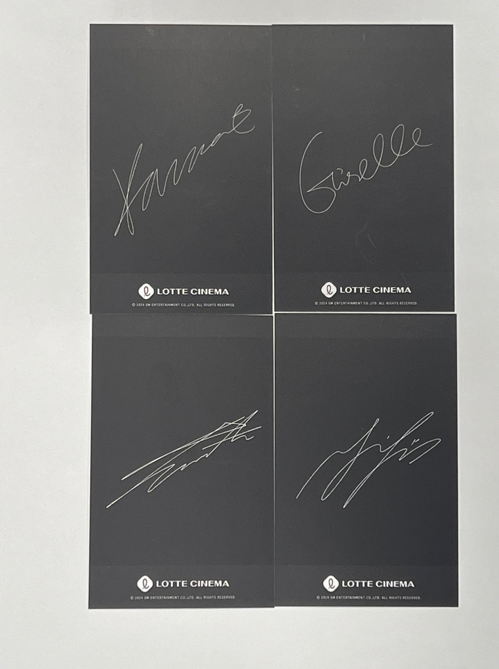 Aespa "aespa: MyFirst Page" - LOTTE CINEMA Event Polaroid Type Photocard [24.2.28] - HALLYUSUPERSTORE