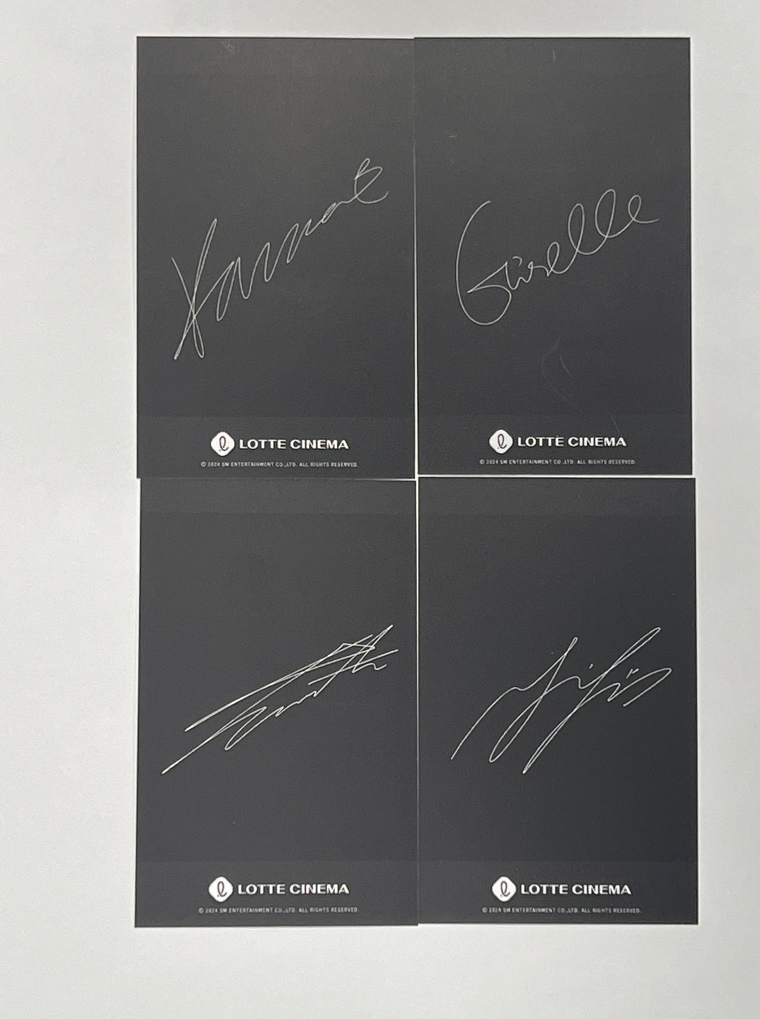 Aespa "aespa: MyFirst Page" - LOTTE CINEMA Event Polaroid Type Photocard [24.2.28] - HALLYUSUPERSTORE