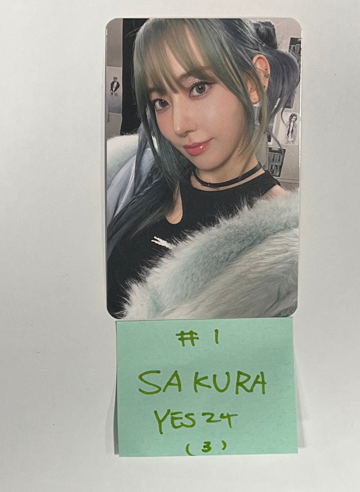 Le Sserafim 3rd Mini "EASY" - Yes24 Fansign Event Photocard [24.2.28] - HALLYUSUPERSTORE