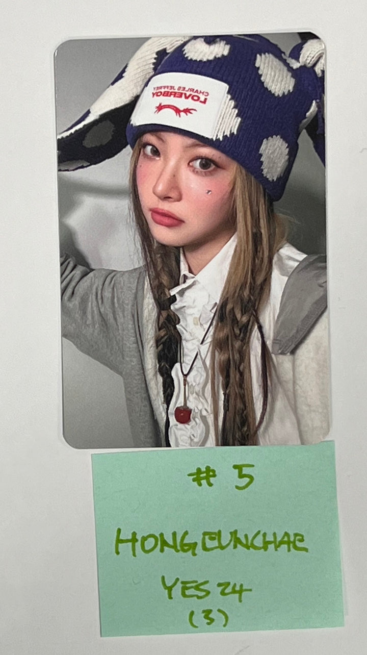 Le Sserafim 3rd Mini "EASY" - Yes24 Fansign Event Photocard [24.2.28] - HALLYUSUPERSTORE
