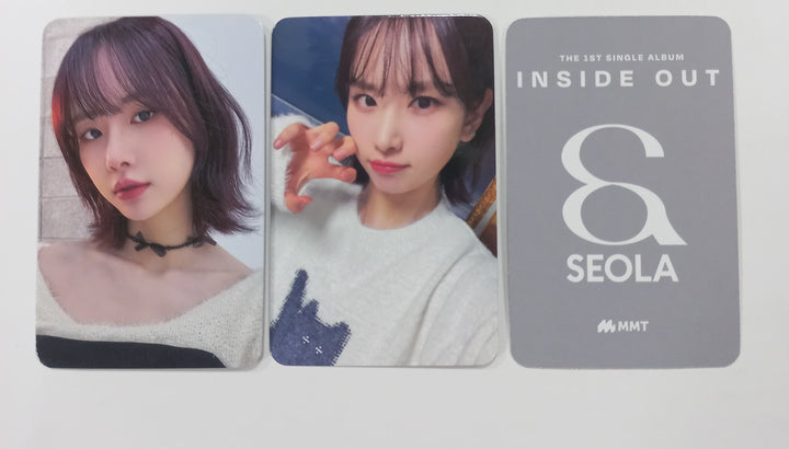 SEOLA (Of WJSN) "INSIDE OUT" - MMT Fansign Event Photocard [24.02.29] - HALLYUSUPERSTORE