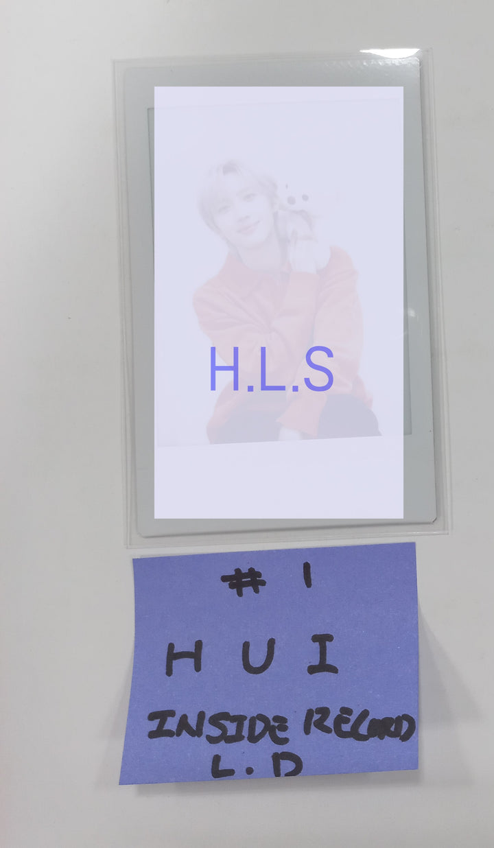 HUI "WHU IS ME : Complex" 1st Mini - Inside Record Lucky Draw Event Polaroid [Unsigned] [24.2.29] - HALLYUSUPERSTORE
