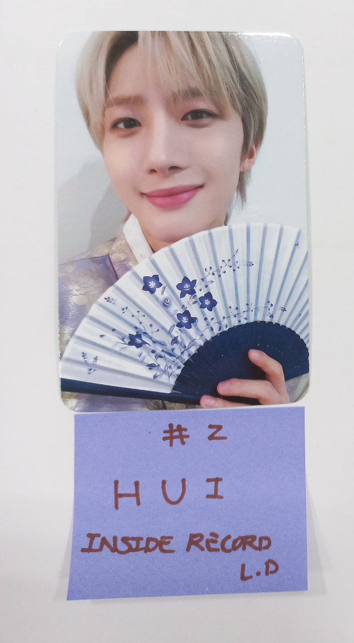 HUI "WHU IS ME : Complex" 1st Mini - Inside Record Lucky Draw Event Photocard [24.2.29] - HALLYUSUPERSTORE