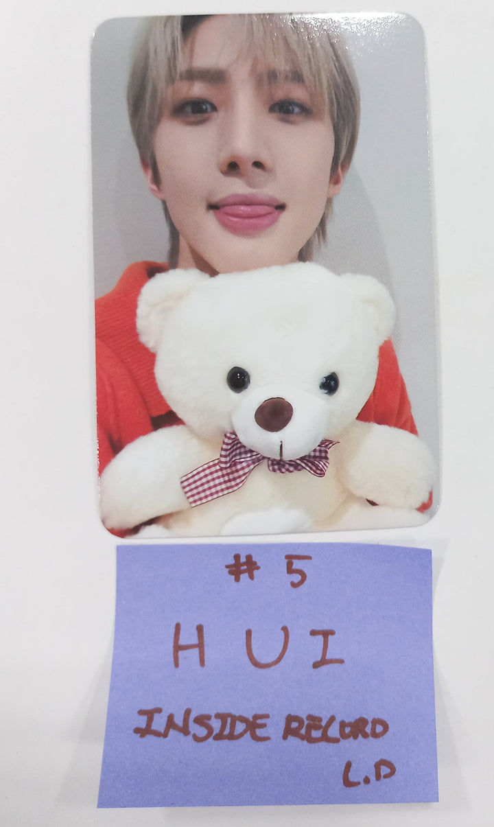 HUI "WHU IS ME : Complex" 1st Mini - Inside Record Lucky Draw Event Photocard [24.2.29] - HALLYUSUPERSTORE