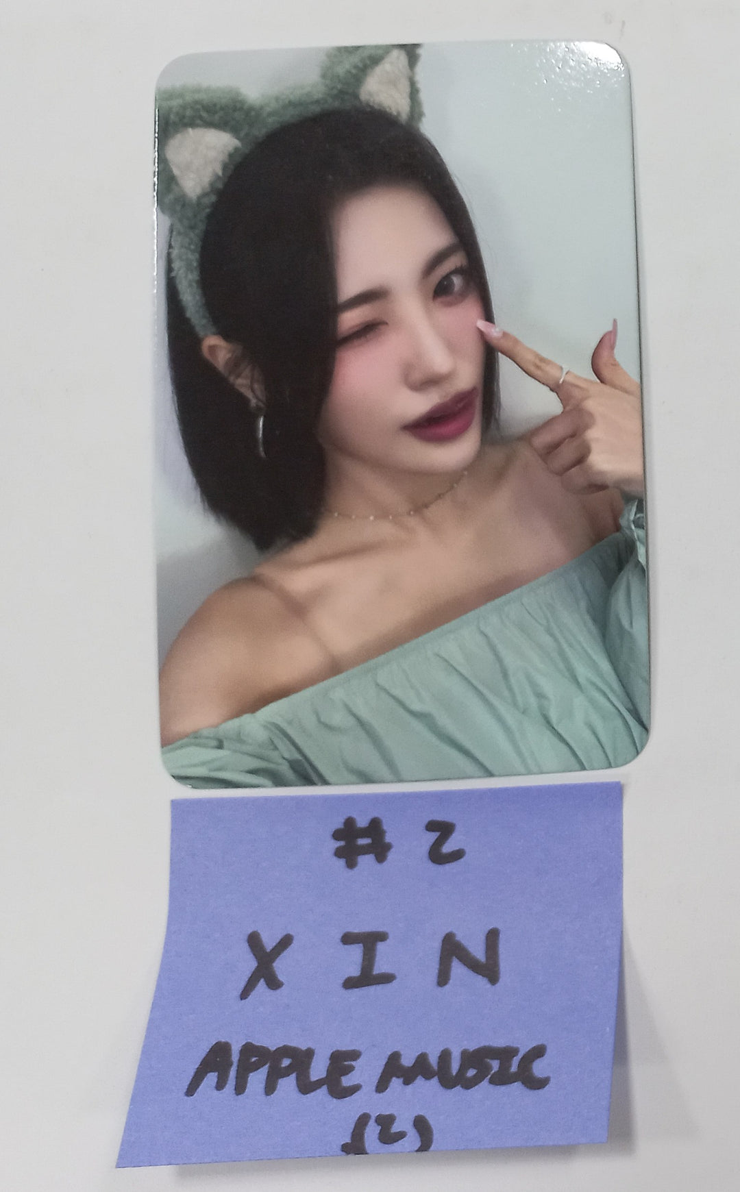 X:IN "THE REAL" - Apple Music Special Event Photocard [24.2.29] - HALLYUSUPERSTORE