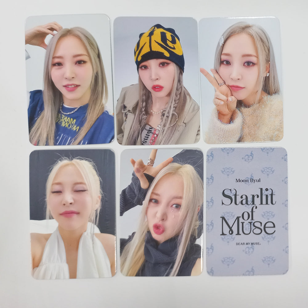 MOONBYUL "Starlit of Muse" - Dear My Muse Fansign Event Photocard [24.2.29] - HALLYUSUPERSTORE