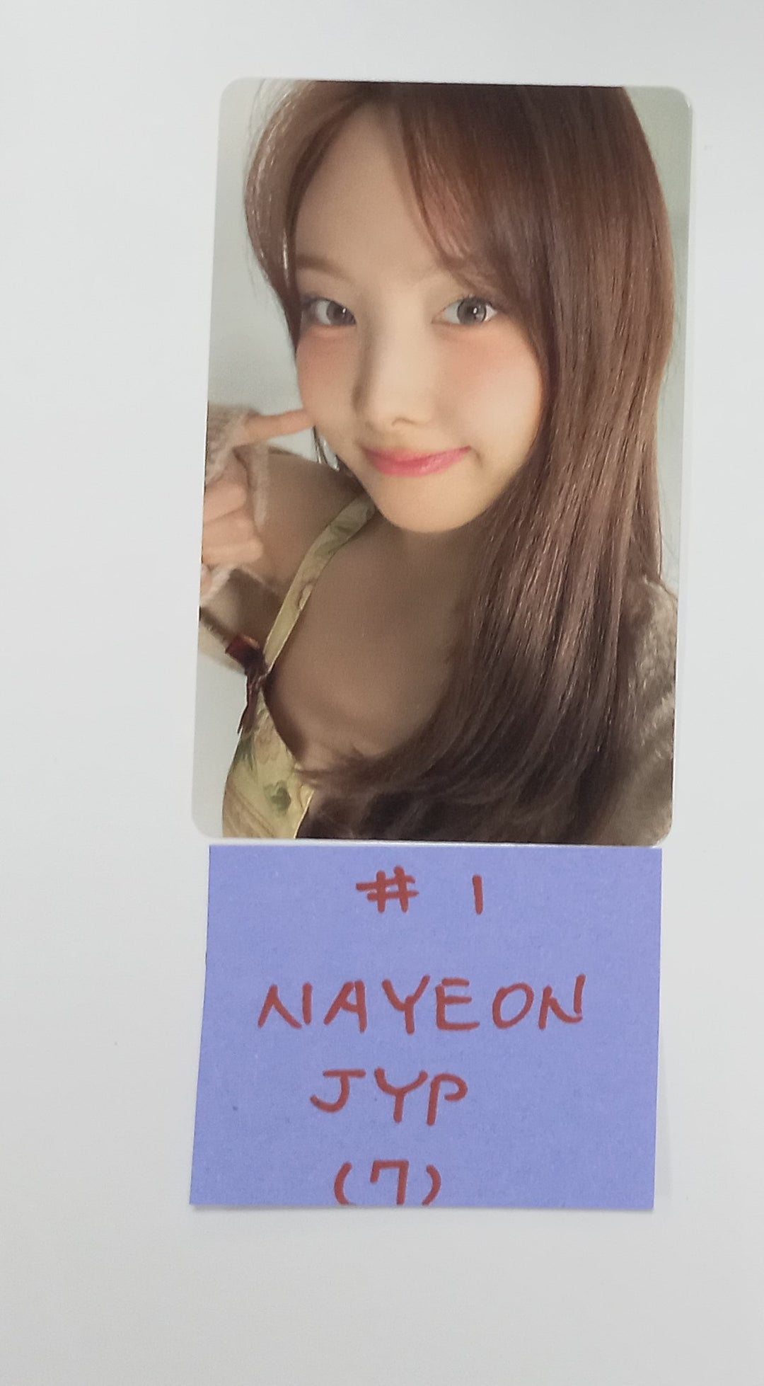 TWICE "With YOU-th" Mini 13th - JYP Shop Pre-Order Benefit Photocard, Keyring [Nemo Ver.] [24.2.29] - HALLYUSUPERSTORE