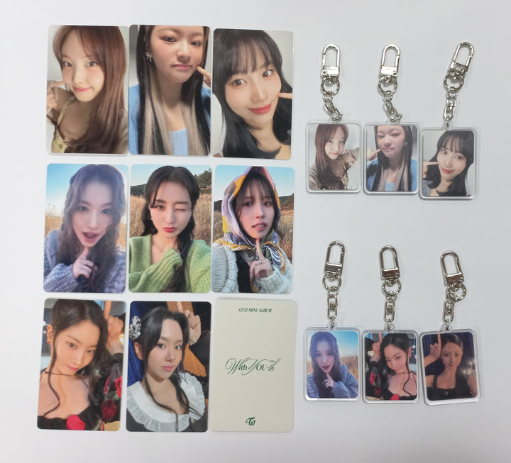 TWICE "With YOU-th" Mini 13th - JYP Shop Pre-Order Benefit Photocard, Keyring [Nemo Ver.] [24.2.29] - HALLYUSUPERSTORE