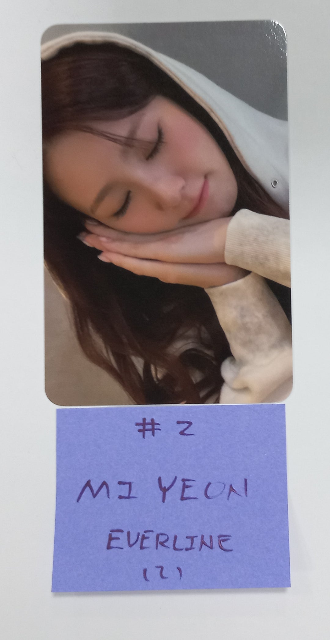 (g) I-DLE "2" 2nd Full Album - Everline Fansign Event Photocard [24.2.29] - HALLYUSUPERSTORE