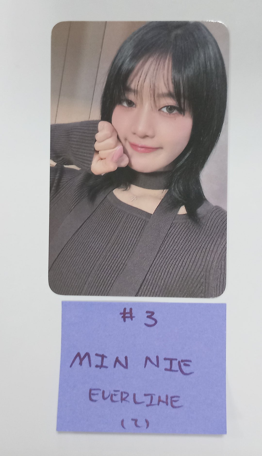 (g) I-DLE "2" 2nd Full Album - Everline Fansign Event Photocard [24.2.29] - HALLYUSUPERSTORE