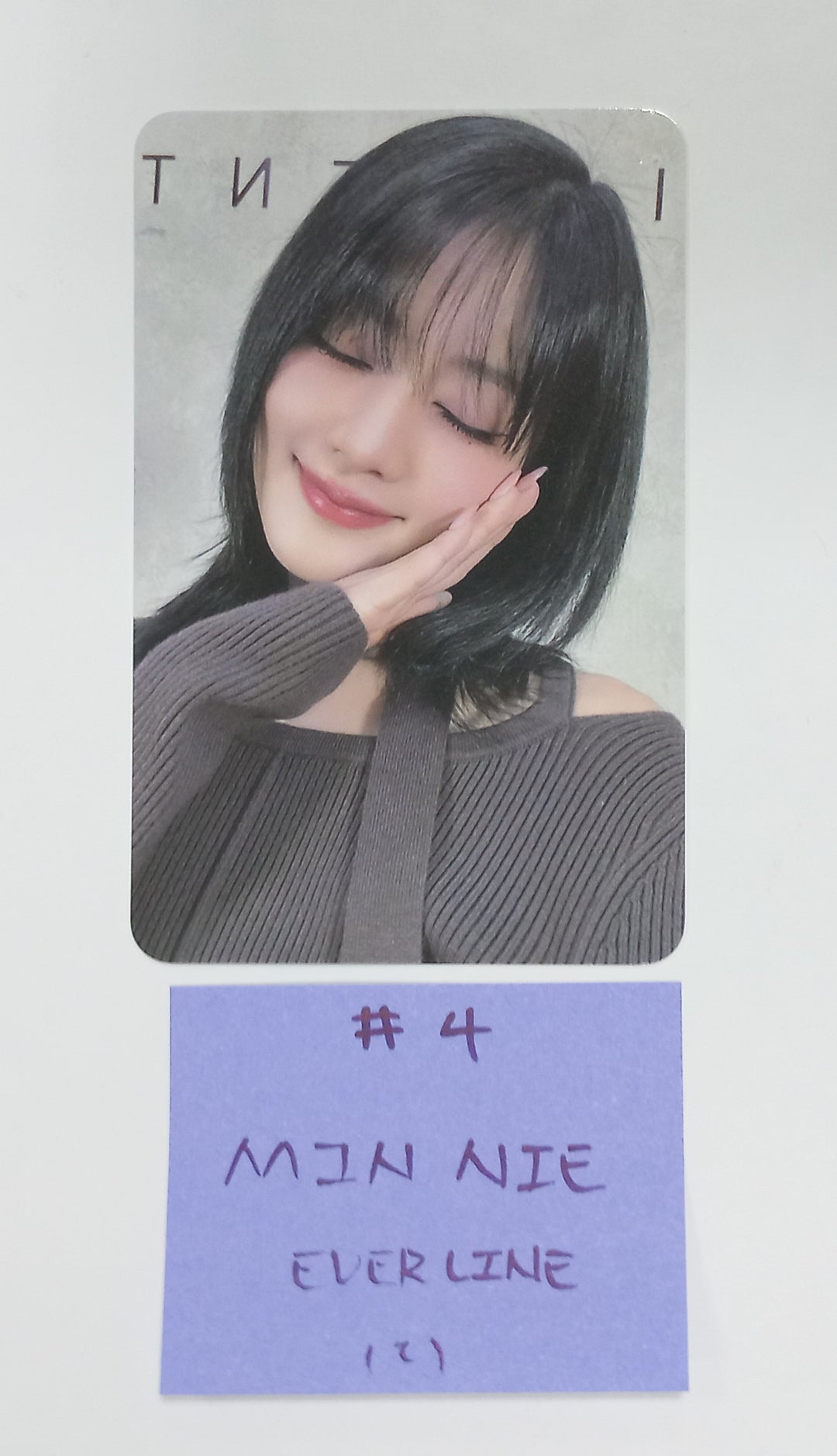 (g) I-DLE "2" 2nd Full Album - Everline Fansign Event Photocard [24.2.29] - HALLYUSUPERSTORE