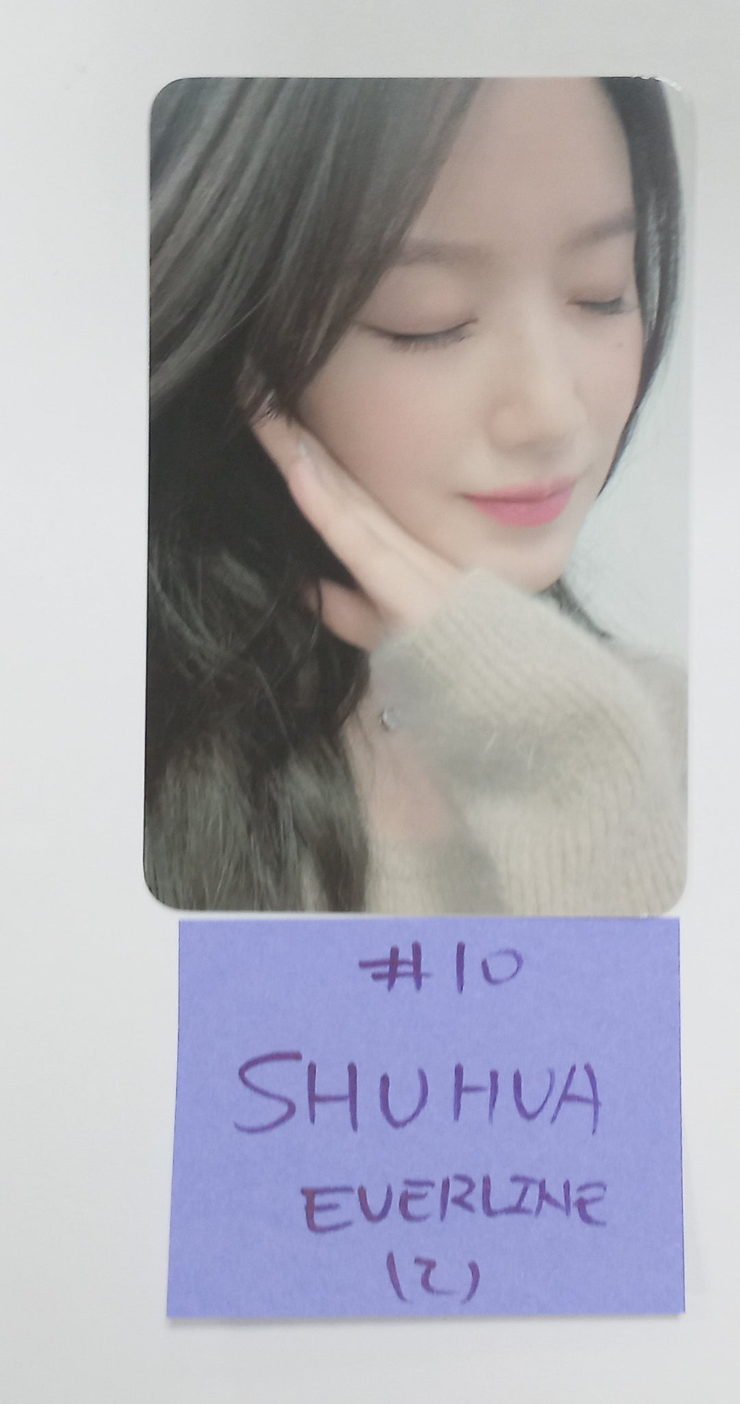 (g) I-DLE "2" 2nd Full Album - Everline Fansign Event Photocard [24.2.29] - HALLYUSUPERSTORE