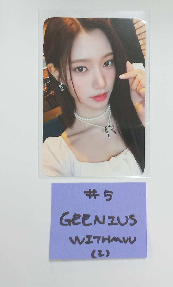 Geenius - Withmuu Photobook Pre-Order Benefit Photocard [24.2.29] - HALLYUSUPERSTORE