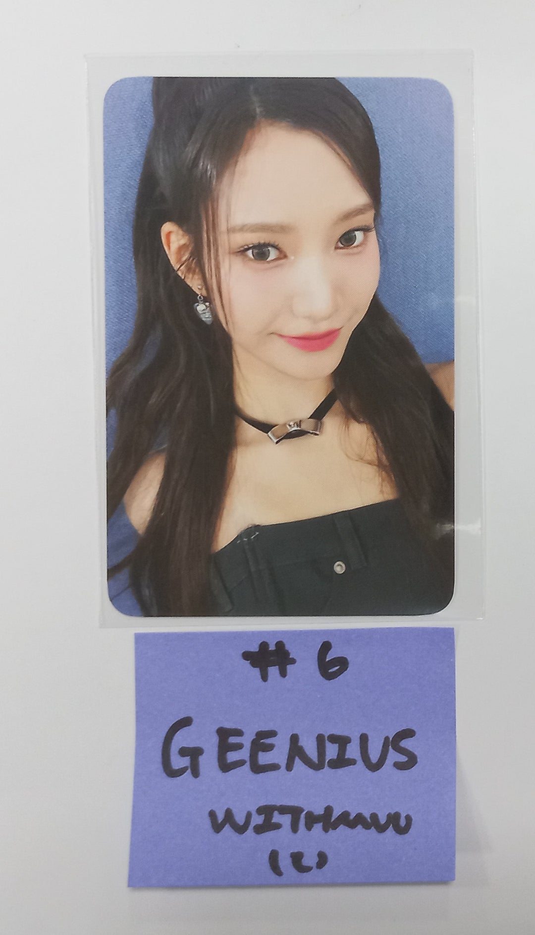 Geenius - Withmuu Photobook Pre-Order Benefit Photocard [24.2.29] - HALLYUSUPERSTORE