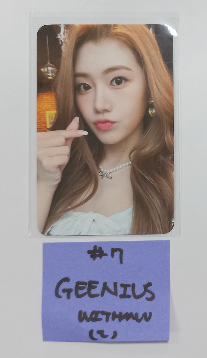 Geenius - Withmuu Photobook Pre-Order Benefit Photocard [24.2.29] - HALLYUSUPERSTORE