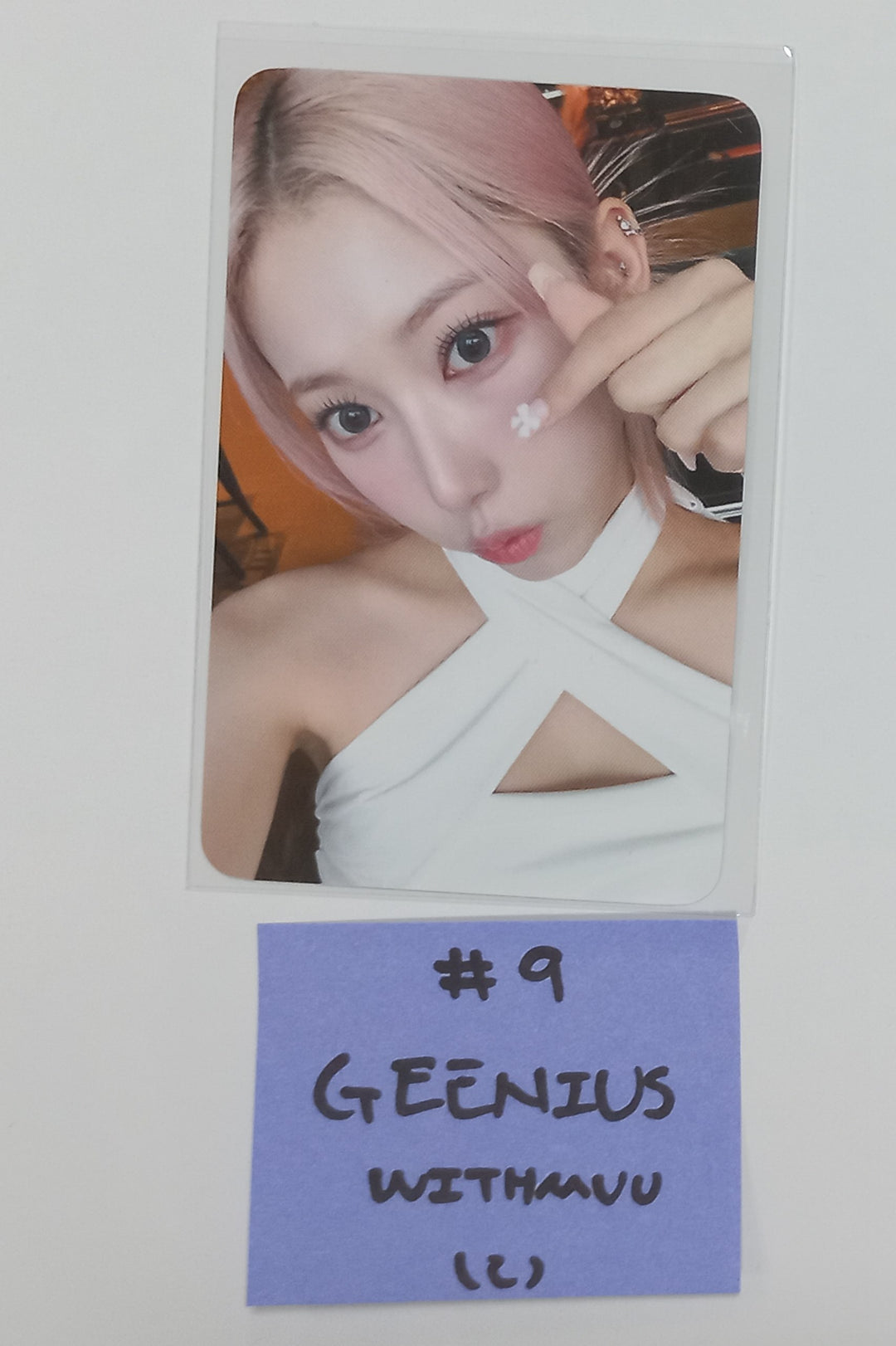Geenius - Withmuu Photobook Pre-Order Benefit Photocard [24.2.29] - HALLYUSUPERSTORE
