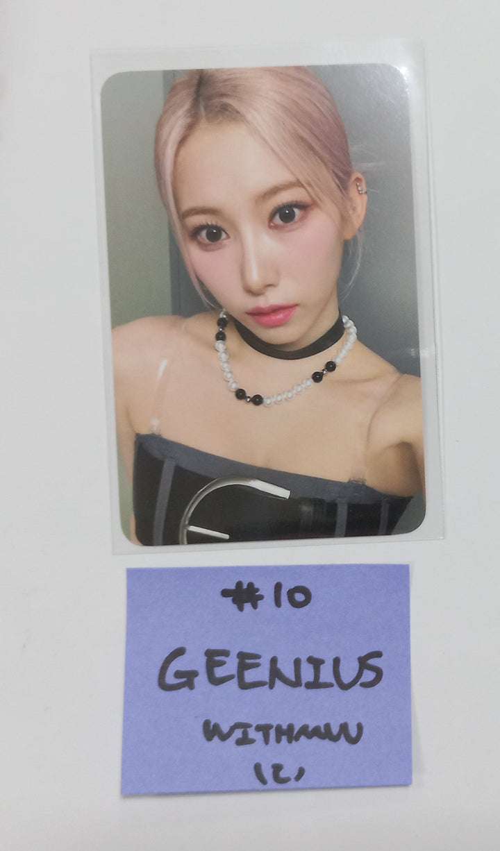 Geenius - Withmuu Photobook Pre-Order Benefit Photocard [24.2.29] - HALLYUSUPERSTORE