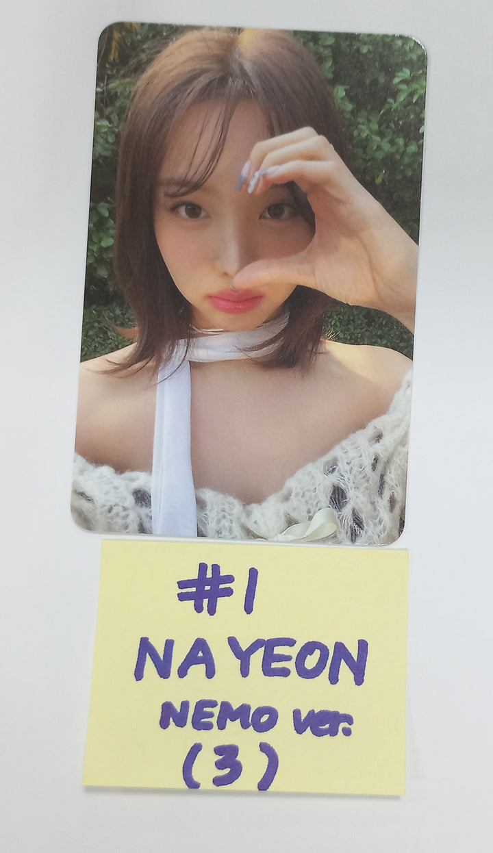 TWICE "With YOU-th" Mini 13th - Official Photocard [Nemo Ver.] [24.2.29] - HALLYUSUPERSTORE