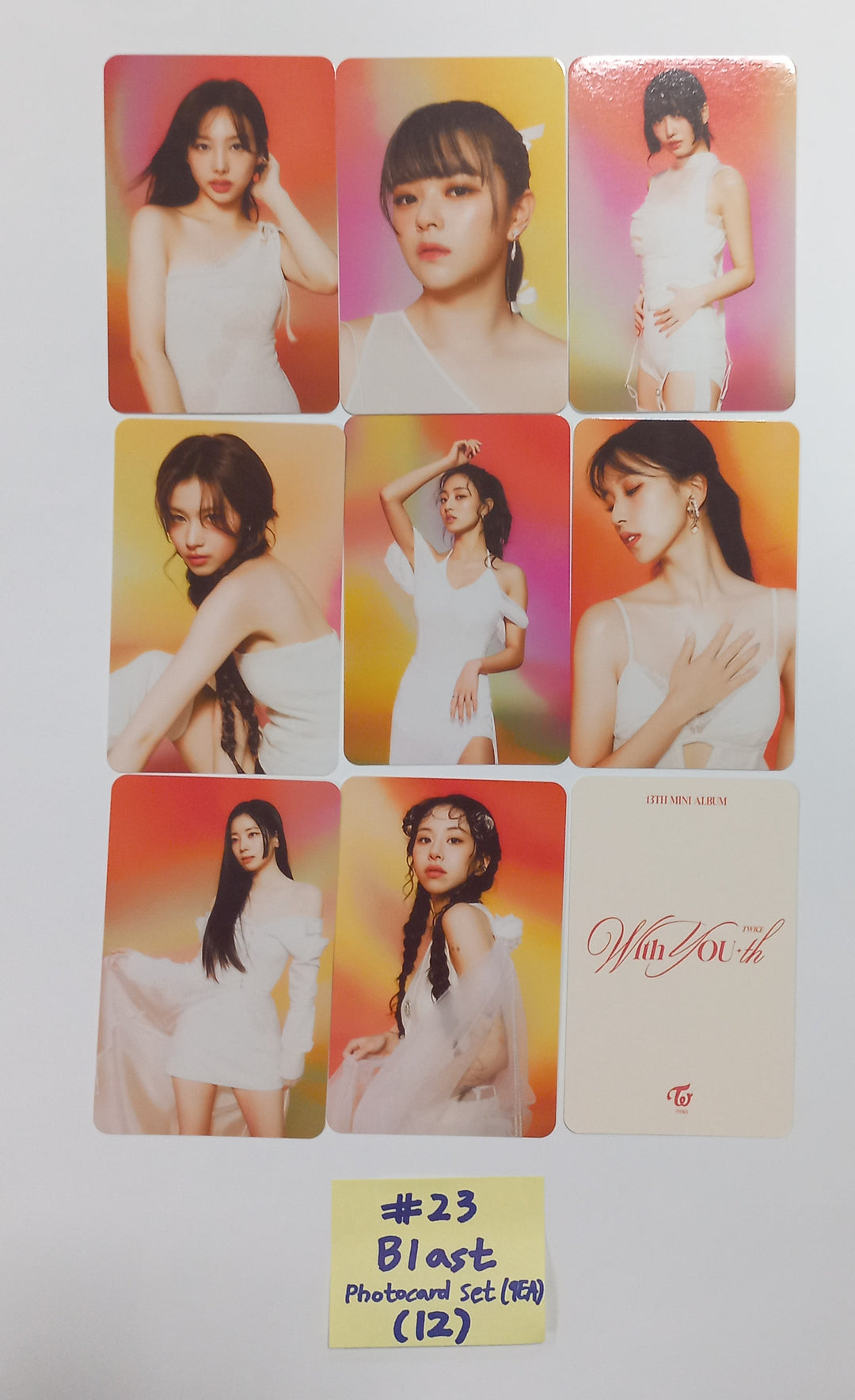 TWICE "With YOU-th" Mini 13th - Official Photocard [Nemo Ver.] [24.2.29] - HALLYUSUPERSTORE
