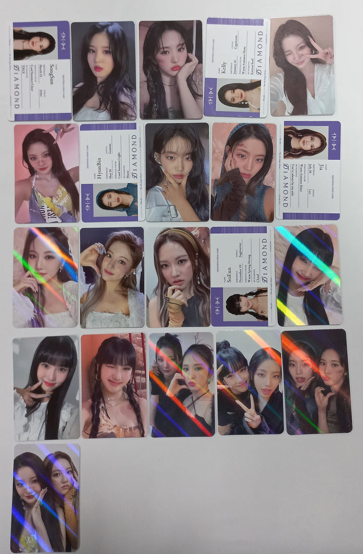 TRI.BE "Diamond" - Official Photocard, ID Card [Updated 24.4.3] - HALLYUSUPERSTORE