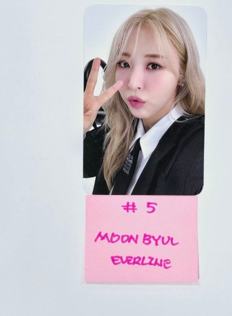 MOONBYUL "Starlit of Muse" - Everline Fansign Event Photocard [24.3.4] - HALLYUSUPERSTORE
