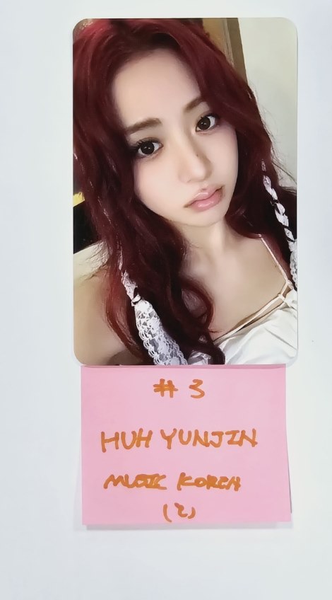 Le Sserafim 3rd Mini "EASY" - Music Korea Fansign Event Photocard [24.3.4] - HALLYUSUPERSTORE