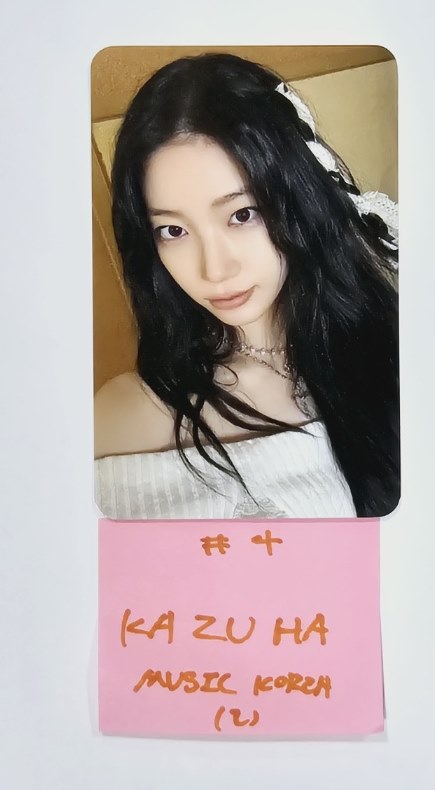 Le Sserafim 3rd Mini "EASY" - Music Korea Fansign Event Photocard [24.3.4] - HALLYUSUPERSTORE