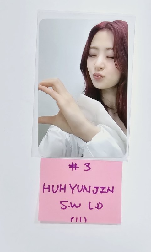 Le Sserafim 3rd Mini "EASY" - Soundwave Lucky Draw Event Photocard, Polaroid Type Photocard [24.3.4] - HALLYUSUPERSTORE